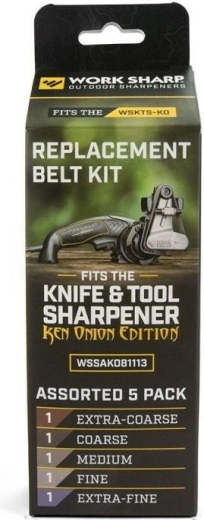Work Sharp zestaw pasów ściernych do Ken Onion Edition, 5 szt.