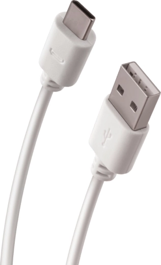 Forever kabel USB – USB‑C 1 m, 2 A, biały
