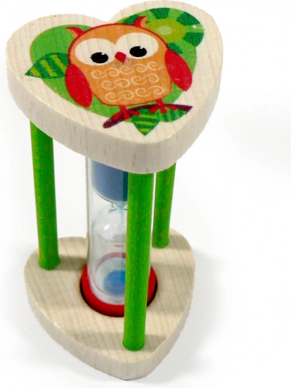 Klepsydra Sówka do pomiaru czasu szczotkowania zębów