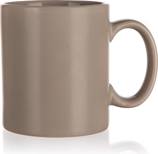 Ceramiczny kubek 350 ml w kolorze latte, matowy