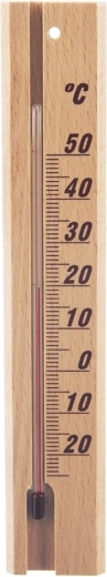 Drewniany termometr ścienny 20 cm