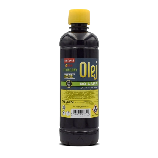 Olej do lamp o zapachu cytroneli 500 ml