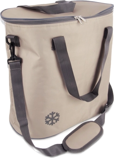 Torba termiczna VILDE 30 l, beżowa (38,5 × 21,5 × 36 cm)