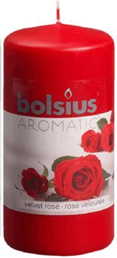 Świeca walec róża 5,9 × 12,1 cm