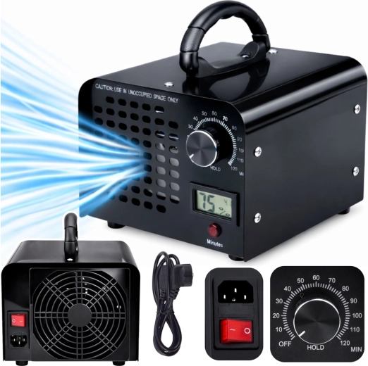 Generator ozonu LEAN 60 000 mg/h z LCD i timerem