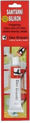 Silikonowy sanitarny uszczelniacz biały 23 ml