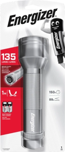 Energizer metalowa latarka LED ręczna 2× D