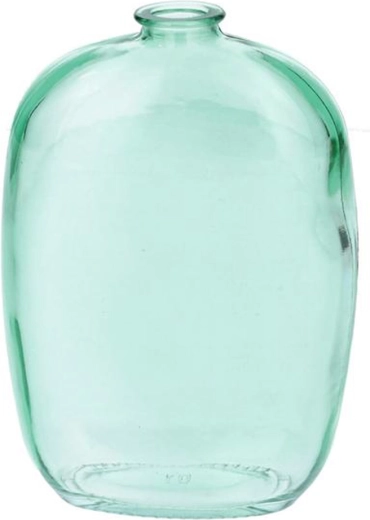 Szklany wazon RAF 11 cm turkusowy