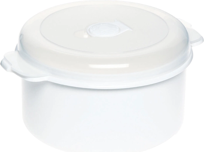 Miska do kuchenki mikrofalowej 1,5 l z zaworkiem i wskaźnikiem daty