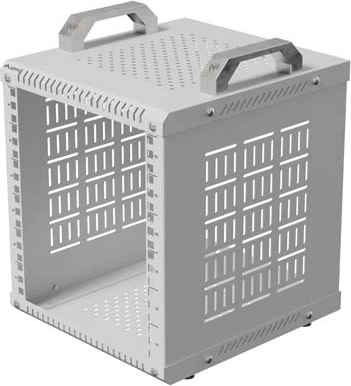 Lanberg otwarty rack 10" 6U 280 × 300 szary