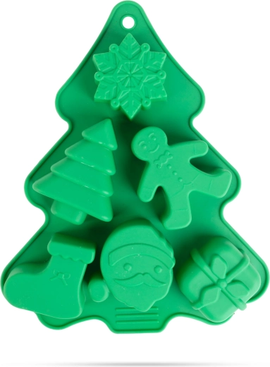 Silikonowa świąteczna forma do pieczenia 22 × 18,5 × 2,5 cm