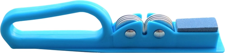 Ostrzałka do noży 2w1 z osełką i uchwytem, mix kolorów