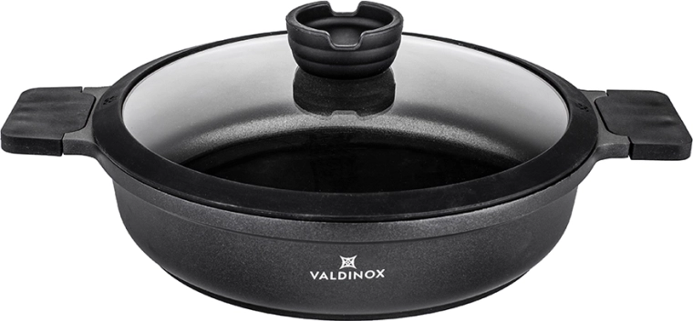 Valdinox Expert rondelek 28 cm z pokrywką 3,5 l