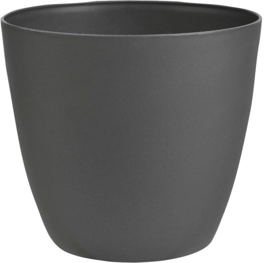 Osłonka na doniczkę Ella 18 cm antracyt matowy