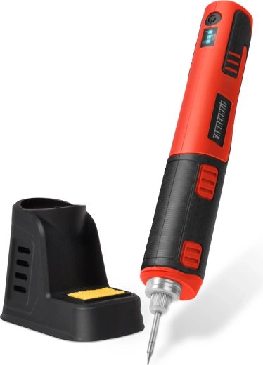 Akumulatorowa lutownica USB-C z gąbką do czyszczenia