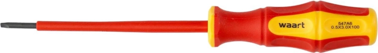 Izolowany płaski wkrętak SL 3,0 × 100 mm dla elektryków