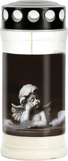 Znicz cmentarny Provence Anioł – czas palenia do 4 dni