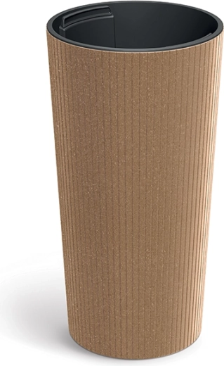 Doniczka Lamia Slim Eco Wood 20 cm naturo