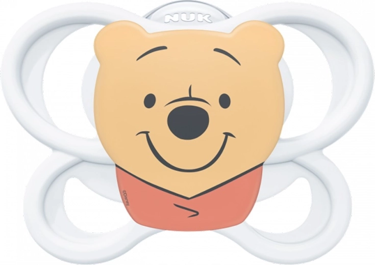 Smoczek NUK Perfect Match Air Disney Kubuś Puchatek 0–6 miesięcy, biały