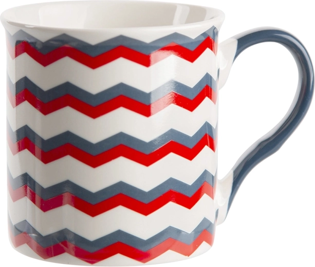 Kubek Easy Morning 250 ml we wzór chevron