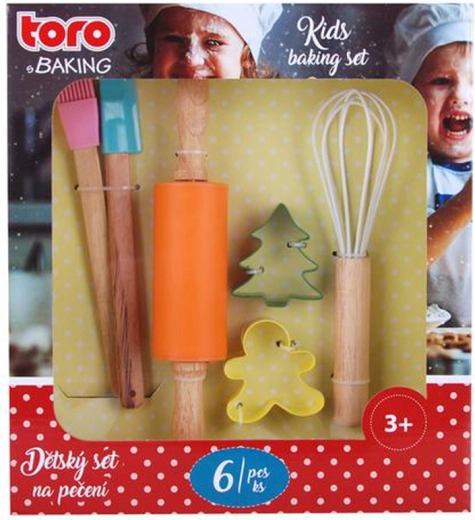 Dziecięcy zestaw do pieczenia TORO, 6 szt.