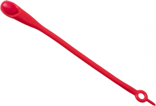 Silikonowe sznurówki bez wiązania, 14 szt. – czerwone