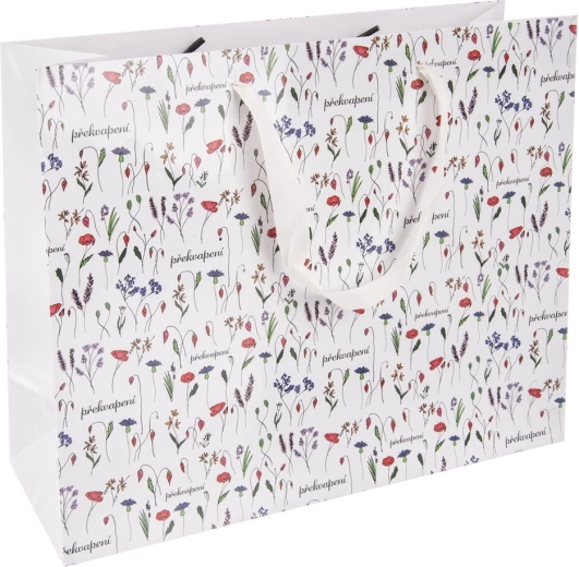 Papierowa torba prezentowa Niespodzianka 32 × 12 × 26 cm