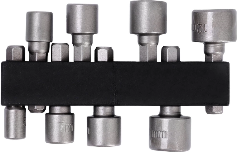 Zestaw adapterów 1/4" 5–12 mm (8 szt.)