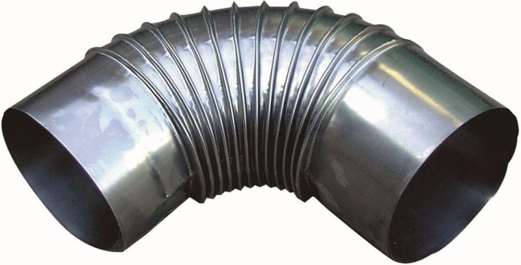 Kolano dymowe 100 mm