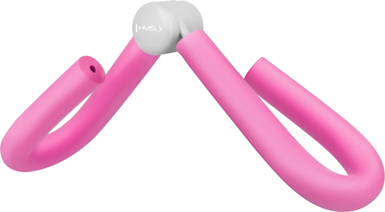 Przyrząd do ćwiczeń ud i ramion HMS Thigh Master TM01 szaro‑różowy