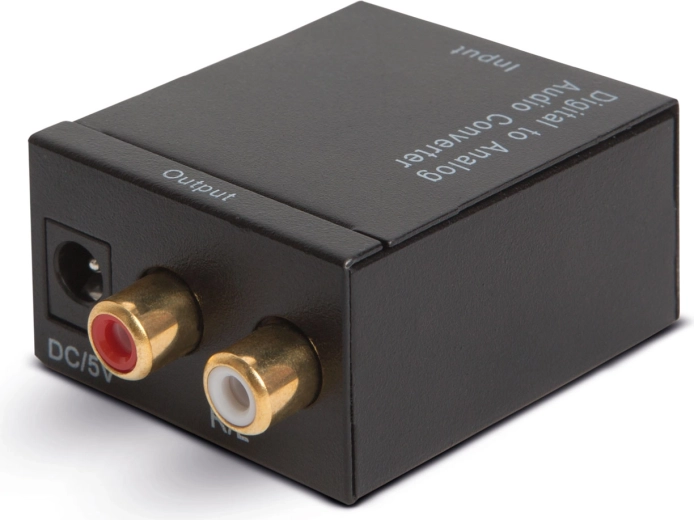 Cyfrowo-analogowy konwerter audio Toslink/RCA