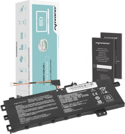 Bateria Movano B21N1818 do Asus VivoBook 15 A512/R512/X512 (4150 mAh, 32 Wh)
