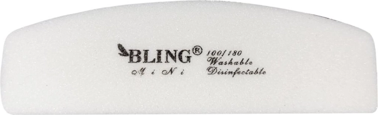 Mini polerka do paznokci 100/180 BLING - półksiężyc