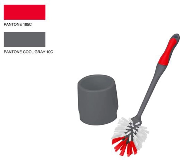 Zestaw WC Toro szary