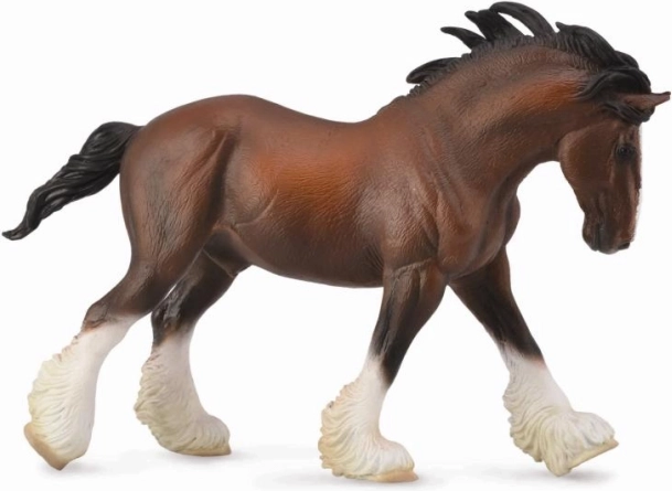 Ogier rasy Clydesdale, maść gniada – figurka kolekcjonerska COLLECTA
