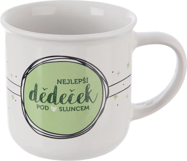 Porcelanowy kubek „Najlepszy dziadek” 0,34 l