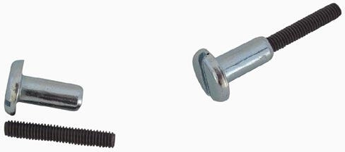 Okucie łączące 38 mm ze stali ocynkowanej, opakowanie 50 szt.