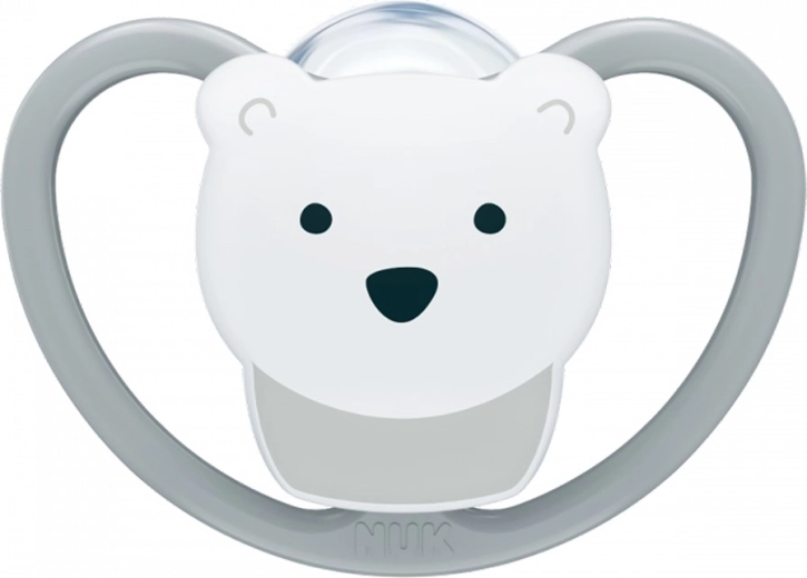 Smoczek NUK Perfect Match Air Polar Bear 6–18 m, silikonowy