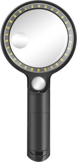 Ręczna lupa z oświetleniem LED 5x/13x/20x