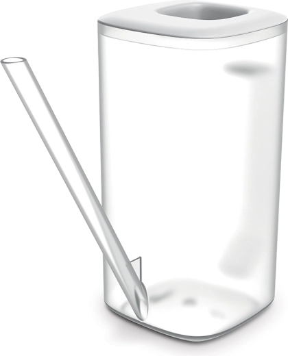 Konewka TUBI 1,6 l transparentna/biała