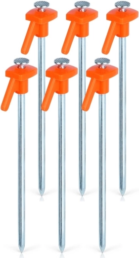 Zestaw śledzi namiotowych 21 cm – 6 szt.