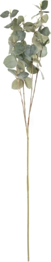 Sztuczna dekoracyjna gałązka eukaliptusa zielona 82 cm
