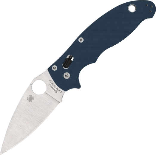 Spyderco Manix 2 Cobalt Blue nóż składany 8,6 cm, satyna, G10, niebieski