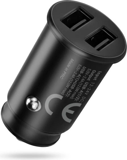 Ładowarka samochodowa everActive CC-25, 2× USB, 12 W
