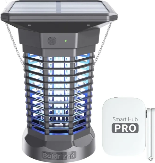 Inteligentna solarna lampa-łapacz owadów Baldrtherm - 1 sztuka