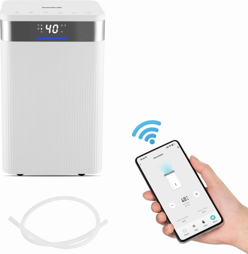 Osuszacz powietrza Bauerkraft z Wi‑Fi 12 l/24 h