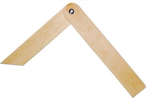 Drewniany kątownik nastawny 270 mm z drewna bukowego