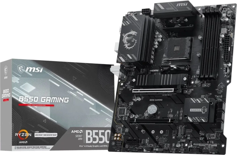MSI B550 gaming płyta główna AM4 ATX