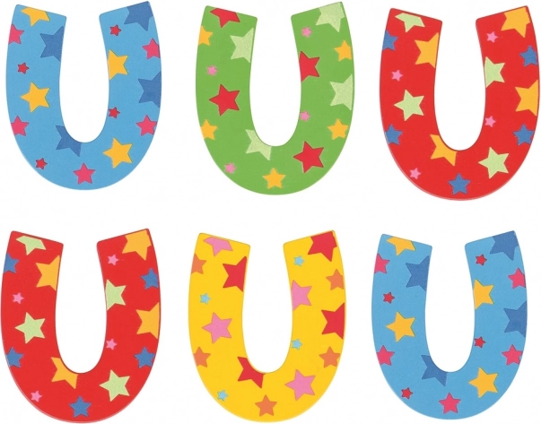 Bigjigs Toys Drewniana Gwiazdkowa Literka U