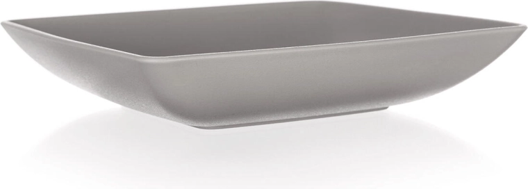 Głęboki kwadratowy talerz 17,5 × 17,5 cm z plastiku LATTE CULINARIA